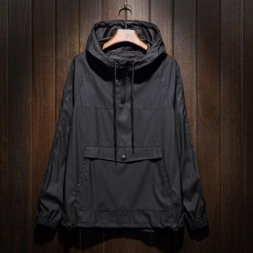 Fashion Mens Hooded Black Cool Casual Loose Short Hoodies & Sweatshirts Tops Long Sleeve H8