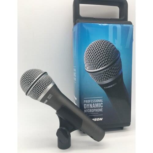 Original SAMSON Q7 Professional Dynamic Microphone Vocal & Instrument Pick Up For Professional Live And Studio,Include Mic Clip