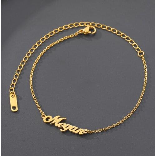 Personalized Custom Name Bracelet Charms Handmade For Women Jewelry Engraved Handwriting Signature Customized Best Gifts