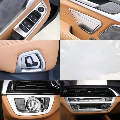 Suitable for 2018-21 BMW 6 Series GT interior modification central control air outlet stall decoration sticker 630i640i