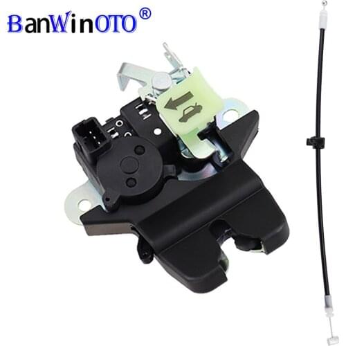 Rear Trunk Latch Actuator Lift Gate Tailgate Mechanism Trunk Latches Fit For Hyundai Sonata 2011-2015 81230-3Q000 812303Q000