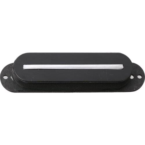 Rail Guitar Single Coil Humbucker Pickups Bridge for Electric Guitar, Black