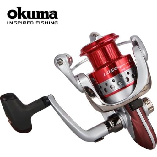 Fishing tackle okuma gray wolf ii loeii-3000 fishing tackle fishing vessel wheel spinning reel
