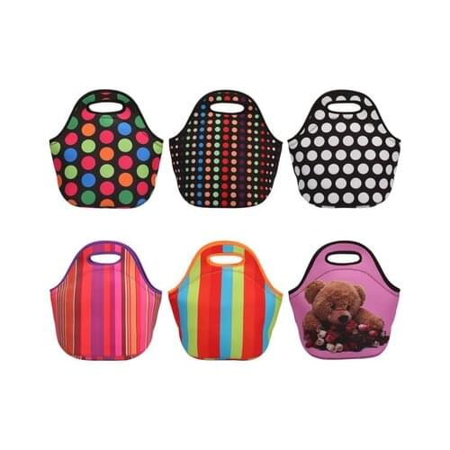 Neoprene Lunch Tote Bag Insulated Waterproof Lunch Box for Women Adults Kids Cooler Lunch Box Portable Bags пищевые пакет