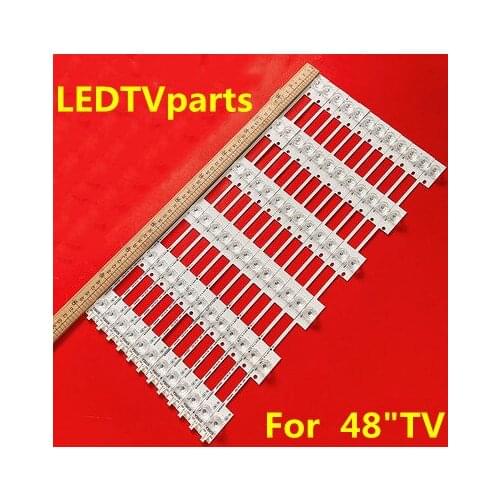 LED strips bar lights working for Ko nka 48inch QLED48X60U backlight 35021642 35021640 35021656