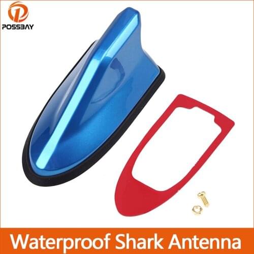 Waterproof Shark Fin Roof Antenna Radio Aerials Signal Amplifier for Megane/Nissan/Bmw/Opel/Toyota/Hyundai/Mazda/Citroen/Kia
