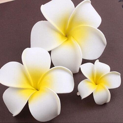 Romantic Plumeria Flower Hairpin Bridal Hair Pins Bohemia Seaside Beach Style CN for Women Girls Hair Styling Flower Hair
