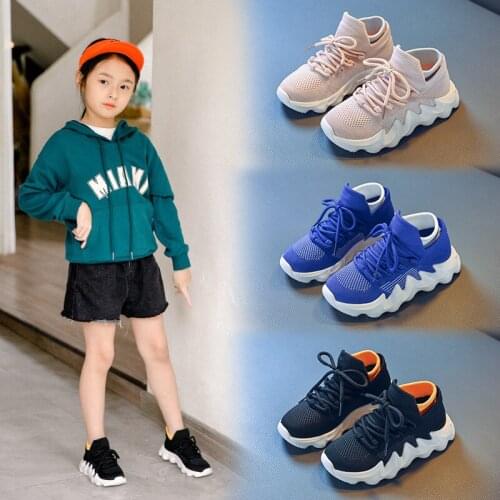 Childrens shoes socks Hot Summer New Kids Fashion Shoes Boys Shoes Breathable Mesh Running Shoes Outdoor Leisure Girls Sneakers