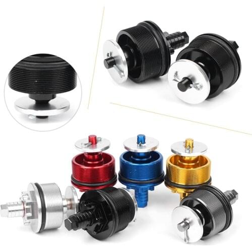 For Honda CB400 Pair Motorcycle Accessories Spare Part 41MM Front Shock Absorber Screw Fork Cover Cap Preload Adjusters Adjustor
