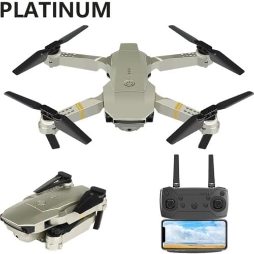 E58 Portable Foldable Drone 720P/1080P/4K HD Wide Angle Aerial Photography Drone Quadrotor RC Drone With Tracking Shooting