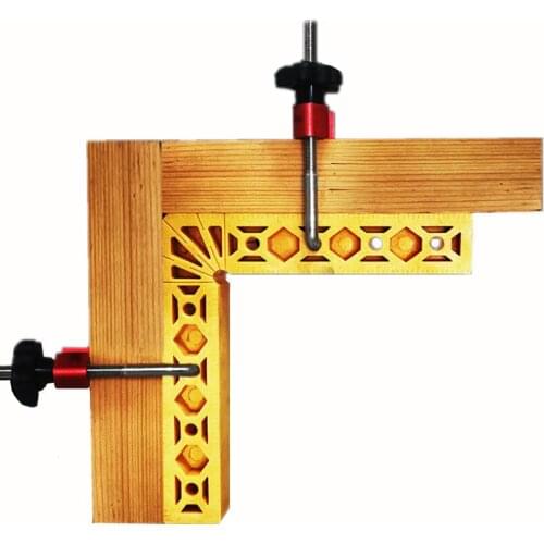 8inch Right Angle Clamp Fixing Clips Adjustable Corner Clamping Woodworking Hand Tool Furniture Repaire Photo Reinforcement