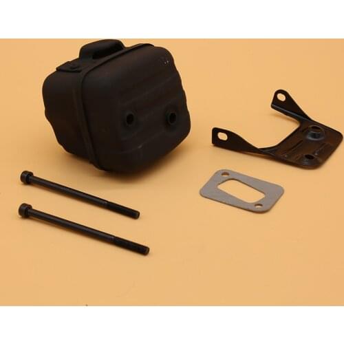 Muffler Exhaust Bracket Bolt Screw Gasket Kit For HUSQVARNA 340 345 346 350 351 353 Garden Gasoline Chainsaw Parts 503 86 28 03