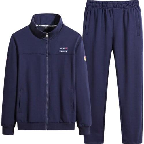 2021 New Mens Suits Brand Tracksuit Men Sweat Suit Tracksuit Sweatershirt Set Casual Men Sportswear Sets Fashion 6XL 7XL 8XL