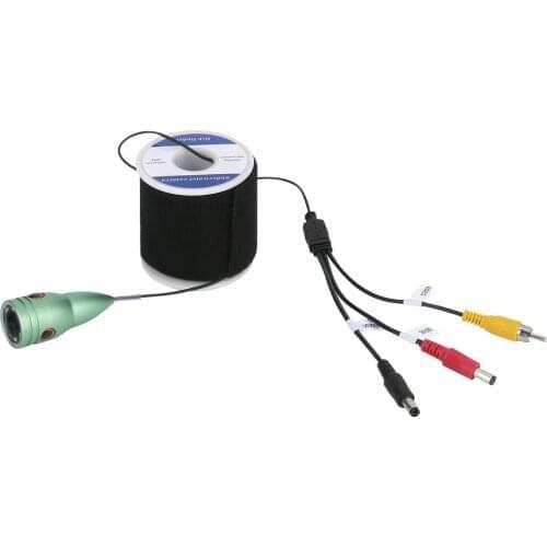 MAOTEWANG 1000tvl Underwater Fishing Cable+ Camera with 6PCS 1W LED infrared Lamp Lights