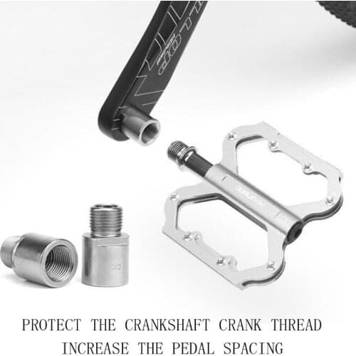 Bike Pedals Spacer Extenders 20mm Adapters for SPD MT MTB Road Street Bicycle Sport Entertainment Bicycle Riding Repair