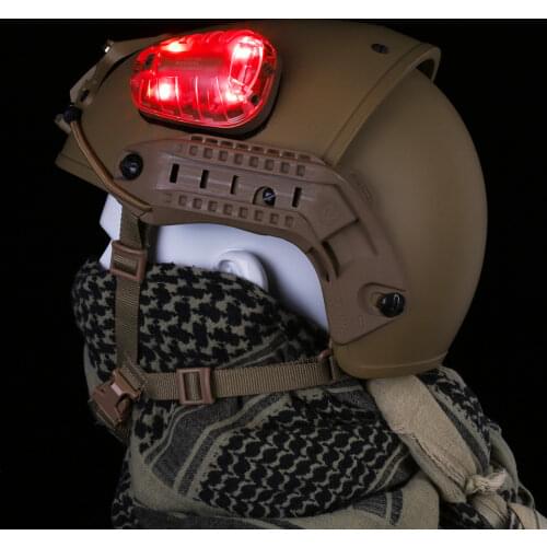 Airsoft Strobe Light IR Signal Light Safety Survival Lamp military airborne weapon and ground operations Helmet Lights EX433