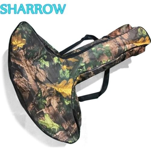 1Pc Outdoor Camouflage y Cross Bow Bag Light Weight Bow Military Storage Case Hunting Sports Entertainment Accessory