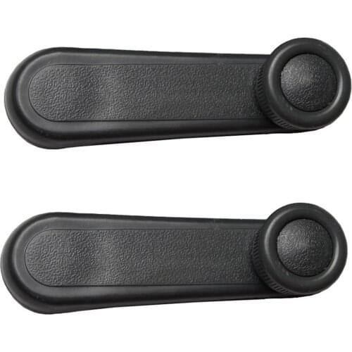2 x Manual Window Crank Handle Car Window Winder Handle for Wuling 6371, 6376