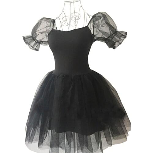 Jupe Tutu de Ballet pour adultes, longue en Tulle, Costume de cygne pour femmes, blanc, rose, noir, vêtements de Ballet