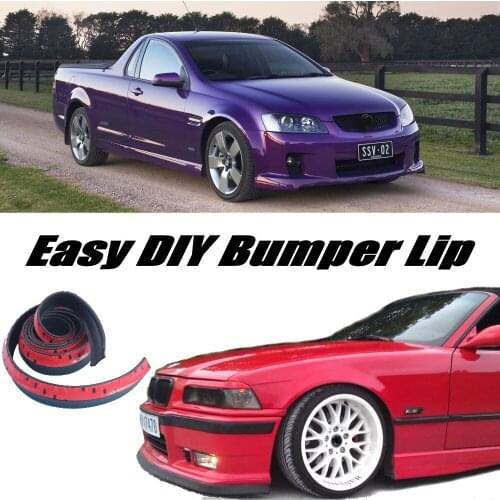 NOVOVISU For Holden Ute Bumper Lip Deflector Lips Top Gear Shop Front Skirt Spoiler For Car Tuning / Body Kit / Strip