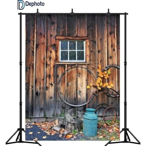DePhoto background for photo studio vintage Wooden wall house window backdrop photocall photobooth photography