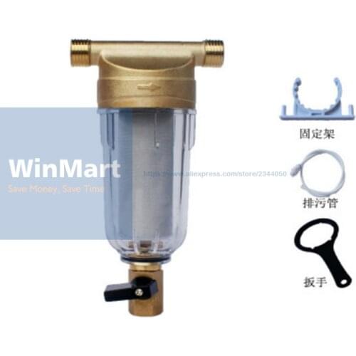 1/2'' Inch Household Copper Port Descaling House Water Filter Pipes Central Water Purifier