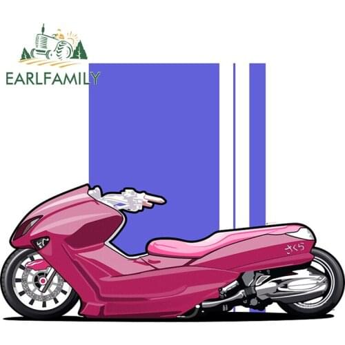 EARLFAMILY 13cm x 9.8cm for Scooter Japan Car Sticker Truck Decal Bumper Window Fashion Fine Decoration for Vehicle VAN SUV
