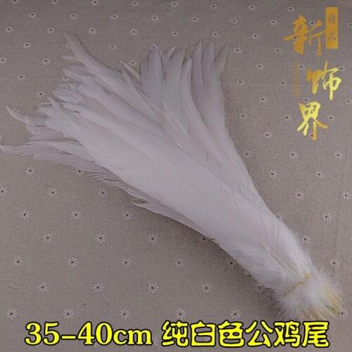 Art DIY Handmade 30-40cm Cocktail Feathers Long Tail Hair Big Feather Party Ball Dress Up Accessories 5pc/lot
