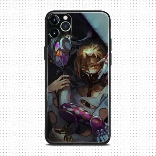 Fugo and Purple Haze jojo anime For iPhone se 6 6s 7 8 plus x xr xs 11 pro max soft silicone phone case cover shell