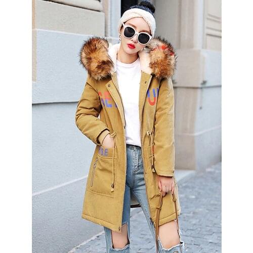 2018 Winter New Lamb Cashmere Coat Ladies Long Fashion Loose Slim Long Sleeve Jacket Womens Clothing Hooded Single-breasted