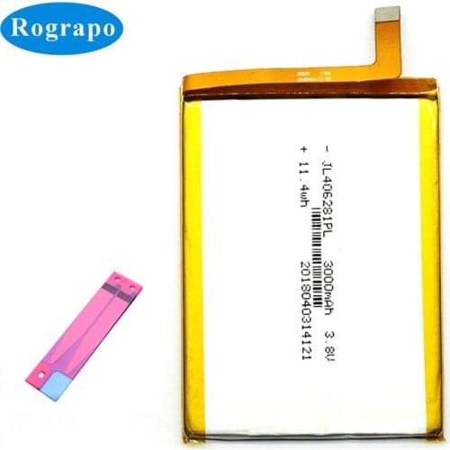 New 3000mAh Li-ion Polymer Full Replacement Battery For Blackview R6 Mobile Phone