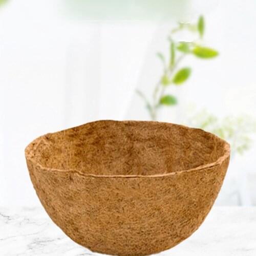 Coconut Palm Cushion For Plastic Flower Pot Square Gardening Mix Soil Lock Design Mat Flower Pot Plant Change Cushion