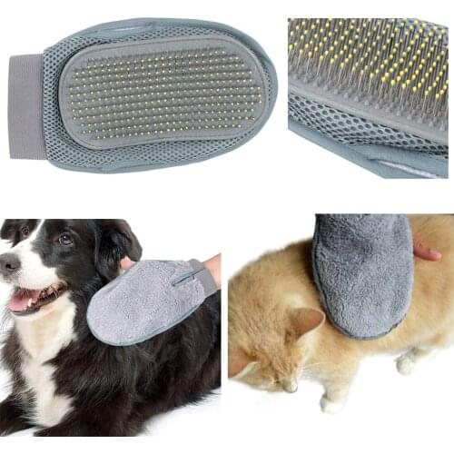 Pet Combs bathing Grooming Glove Hair Removal Brush Dog Fur Deshedding Gentle Cat Massage Products