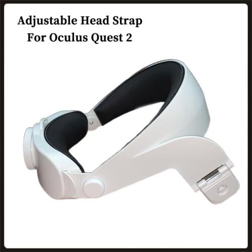 Adjustable For Oculus Quest 2 Head Strap VR Elite Strap Comfort Improve Supporting Forcesupport Reality Access Increase Virtual