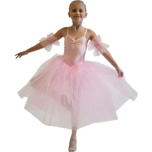 Ballet Romantic Long Tutu Dress Girls Ladies Dance Costumes Pink Ballet Tutu Skirts 10 More Colors Both Children Adult Sizes