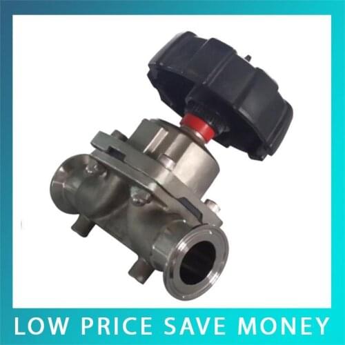 DN10 Mini Stainless Steel Manual Valve Diaphragm Valve