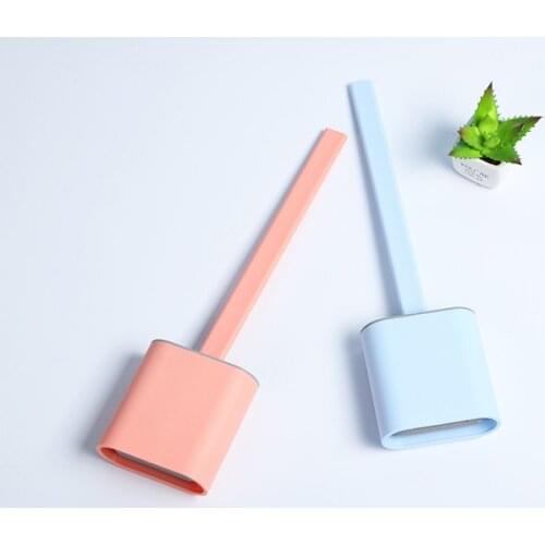 Toilet Brush No Dead Ends To Wash The Toilet Silicone Brush Hanging Type Kitchen Gadget And Accessories Dropshipping