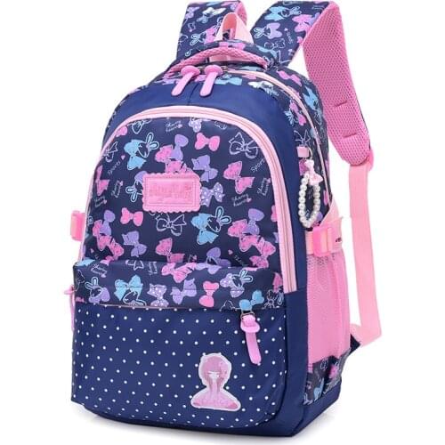School Bag For Girls Zipper Kid Printing Backpack Fashion Satchel Shoulder Bags Children School Backpack Mochilas