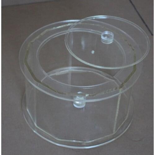 1PCS Glass Barrels for KT-280A Magnetic Tumbler with 1.1kg Capacity