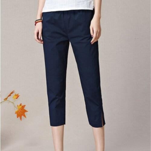 Wednesf Women's Linen Trousers