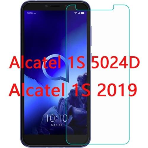 For Alcatel 1S 2020 Glass Anti-Scratch Screen Protective Tempered Glass FOR Alcatel 1S 5024D 2019 Protector Cover Film