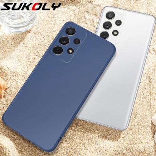 Hard Plasric Ultra Slim Lens Protector Case For Samsung A32 A52 5G A72 5G PC Matte Back Cover For Samsung Galaxy A52 5G A72 A32