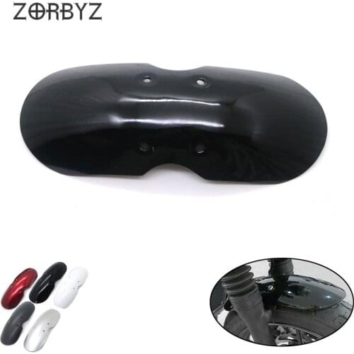 ZORBYZ Motorcycle 1Pcs Short Front Fender Mudguard Cover For Triumph Bonneville T100 Scrambler Thruxton 2001-2016