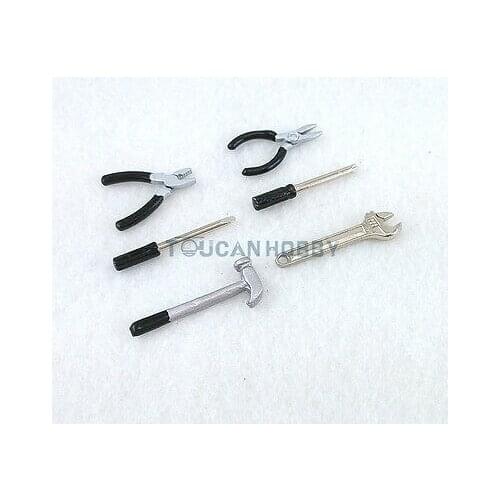1/10 C Crawler Car Black Metal Tools Accessory TH01418-SMT4