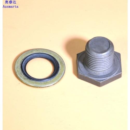 1-5 Pcs 508 C5 2 2.3 oil sump oil drain screw screw gasket 016488 FYLS
