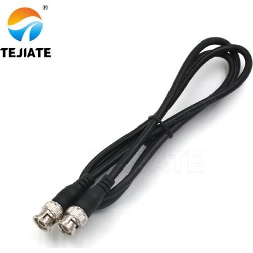 1PCS BNC-BNC/RCA Lotus Header Connector Wire Q9 Monitoring Video Line BNC/VCR To TV Adapter Wire