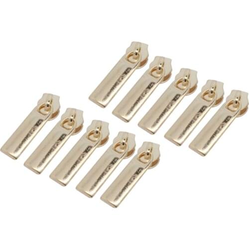 10pc Replacement Zip Puller/Zipper Pull Sliders Head Repair Instant Kit 25mm