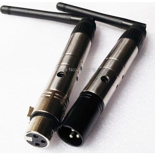 2PCS: 2.4G DMX512 DMX Wireless controller1pcs Receiver +1pcs Transmitter