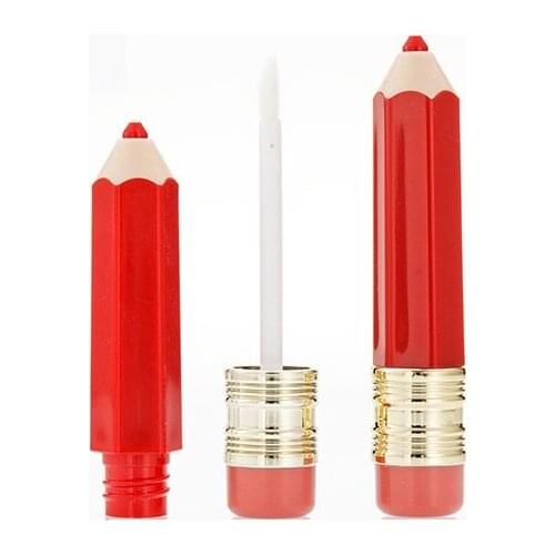 5ml New Arrival Empty Plastic Lip Gloss Tube DIY Cosmetic Container Lipgloss Packaging Tube With wand Filling Bottle 30pcs/Lot