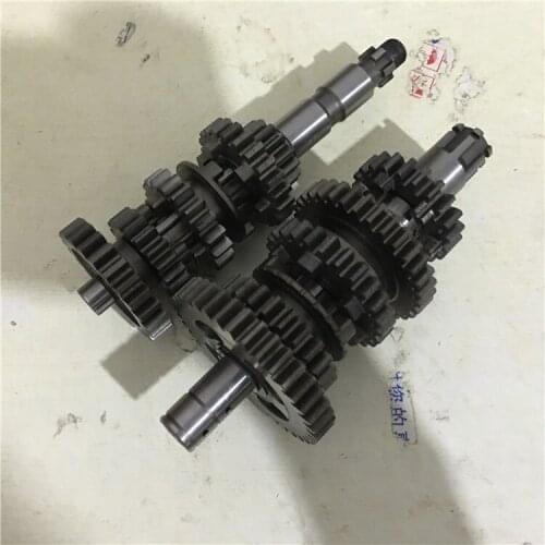 Motorcycle Accessories JYM125 YBR125 Main and Auxiliary Shaft Sleeve Gear Assembly Sleeve Gear